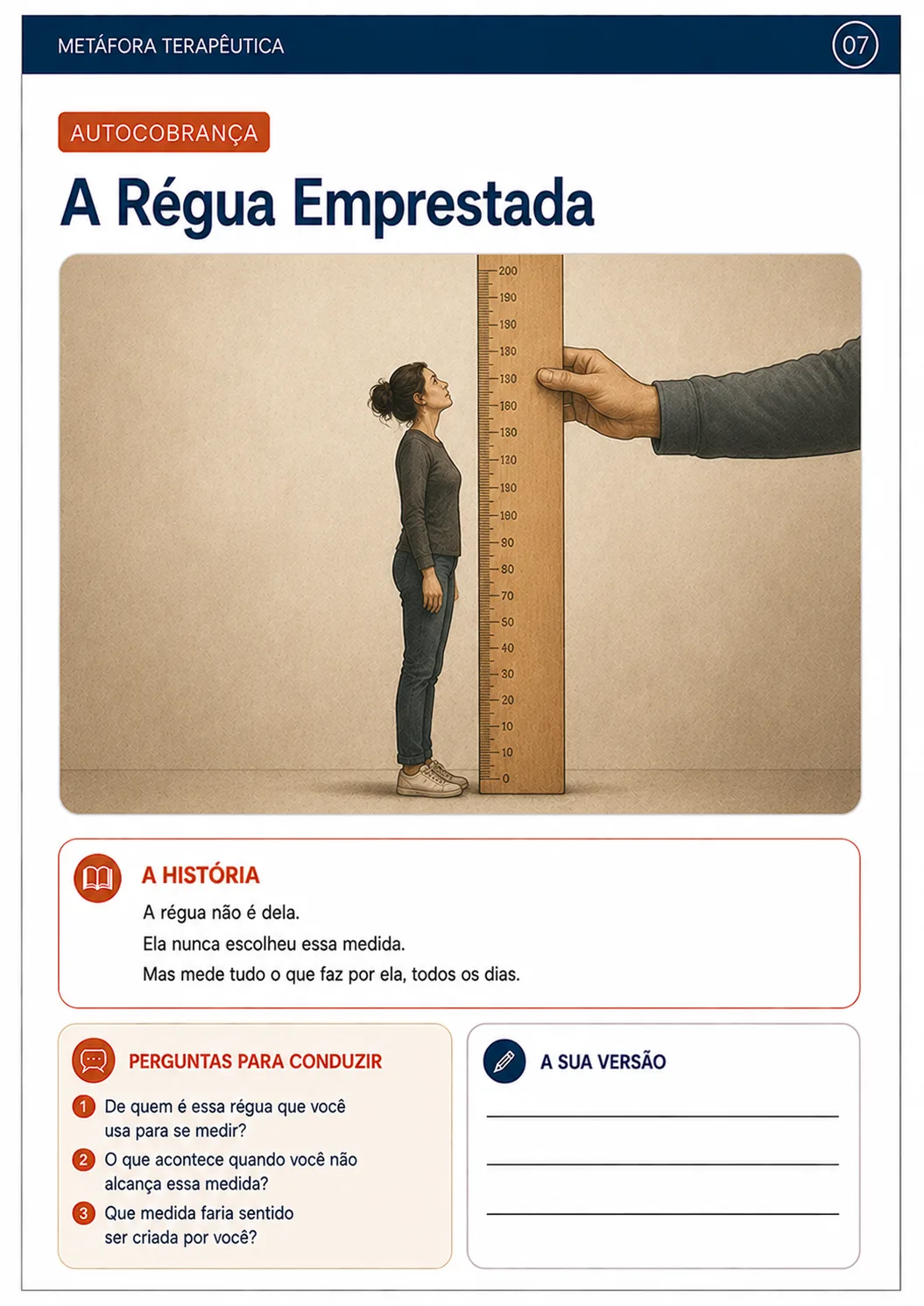 Metáfora — A régua emprestada